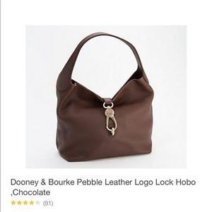 Dooney & Bourke Pebble logo bag